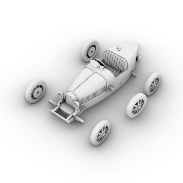 Bugatti 35 montage