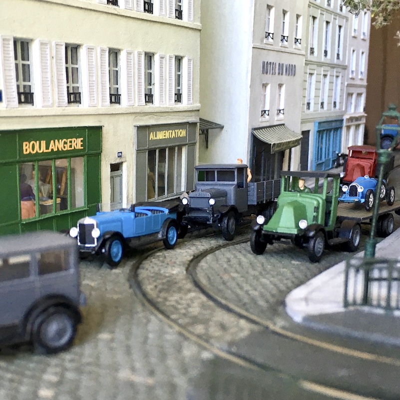 Maquette en kit de voiture et de camion 1920 échelle Ho