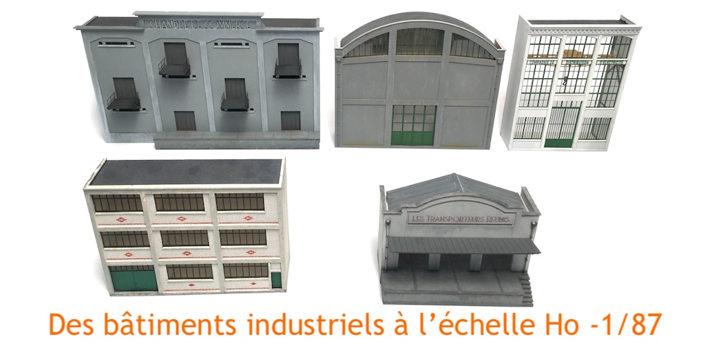 Bâtiments industriels Ho 1/87 - Axel Vega